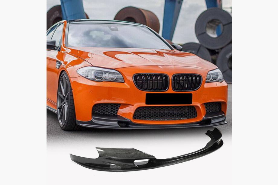 BMW 5-sarja F10/F11 2010–2016 Etu puskurin lip-spoileri Lip V2 (F10 M5, Carbon) Kuva 1