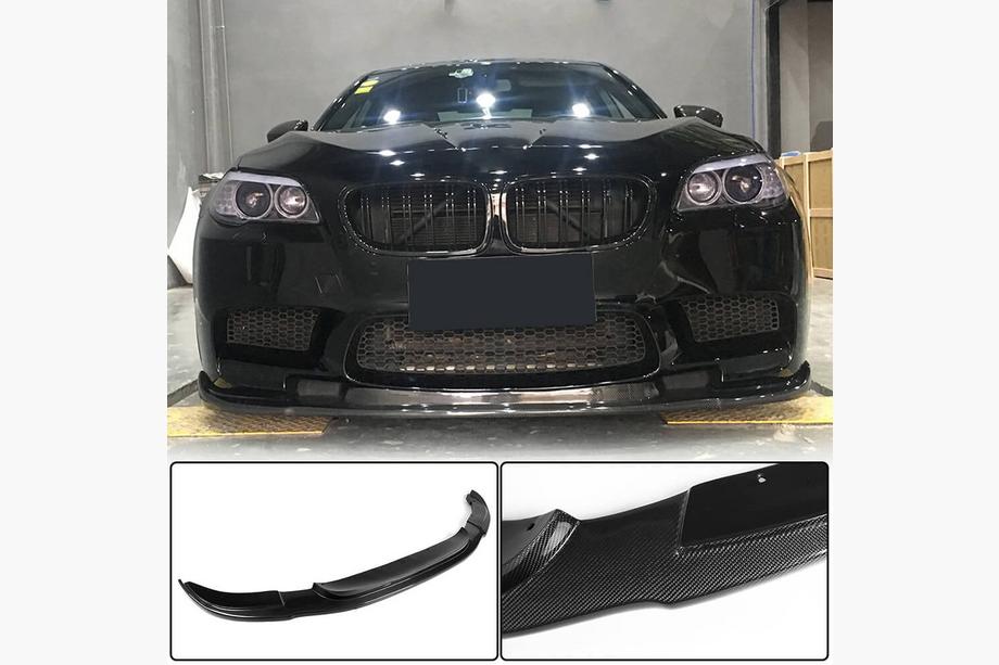 BMW 5-sarja F10/F11 2010–2016 Etupuskurin lipspoileri Lip V3 (F10 M5, hiilikuitu) Image