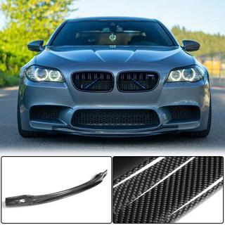 Etupuskurin lip-spoileri Lip V4 (F10 M5, hiilikuitu) BMW 5-sarja F10/F11 2010–2016 kuva 1