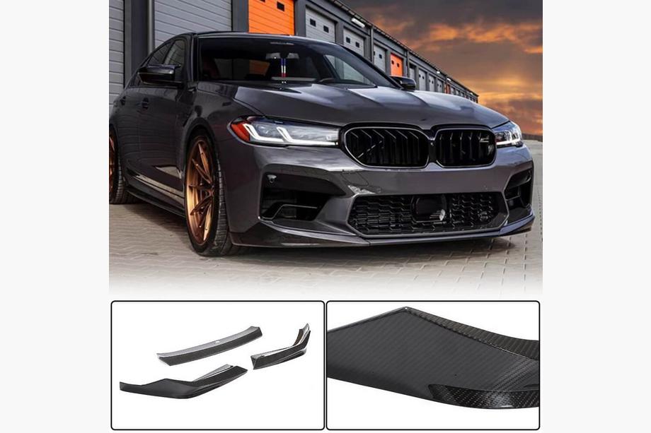 BMW 5-sarja G30/G31 2017–2023 Etupuskurin lip-spoileri Lip V1 (M5 F90 2020-2024, hiilikuitu) Image
