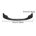 BMW 5-sarja G30/G31 2017–2023 Etupuskurin lip-spoileri Carbon V3 (M5 2020+) kuva 6