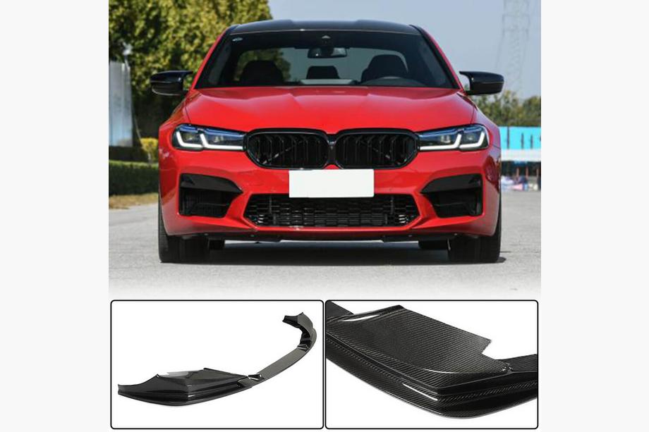 BMW 5-sarja G30/G31 2017–2023 Etupuskurin lip-spoileri Carbon V3 (M5 2020+) Image
