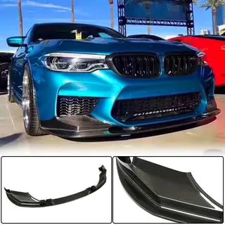 Etupuskurin lip spoiler Lip V1 (M5 F90 2017-2020, hiilikuitu) kuva 1