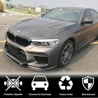 Etupuskurin lip spoiler Lip V1 (M5 F90 2017-2020, hiilikuitu) kuva 3