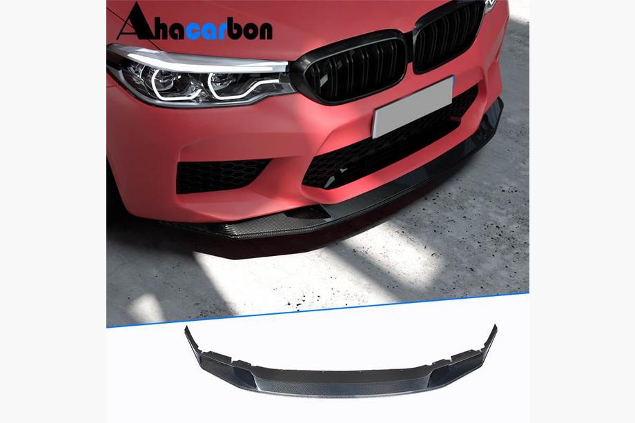 BMW 5-sarja G30/G31 2017–2023 Etupuskurin lip-spoileri Lip V3 (M5 F90 2017-2020, hiilikuitu) Image