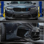 BMW 5-sarja G30/G31 2017–2023 Etupuskurin lipa Lip V4 (M5 F90 2017-2020, hiilikuitu) kuva 4