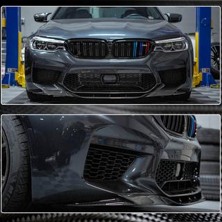 Etupuskurin lipa Lip V4 (M5 F90 2017-2020, hiilikuitu) BMW 5-sarja G30/G31 2017–2023 kuva 4