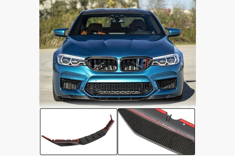 BMW 5-sarja G30/G31 2017–2023 Etupuskurin lipa Lip V4 (M5 F90 2017-2020, hiilikuitu) Image