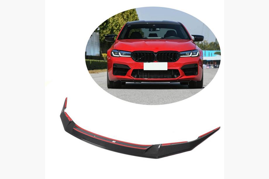 BMW 5-sarja G30/G31 2017–2023 Etupuskurin lipa Lip V3 (M5 F90 2020-2024, hiilikuitu) Image