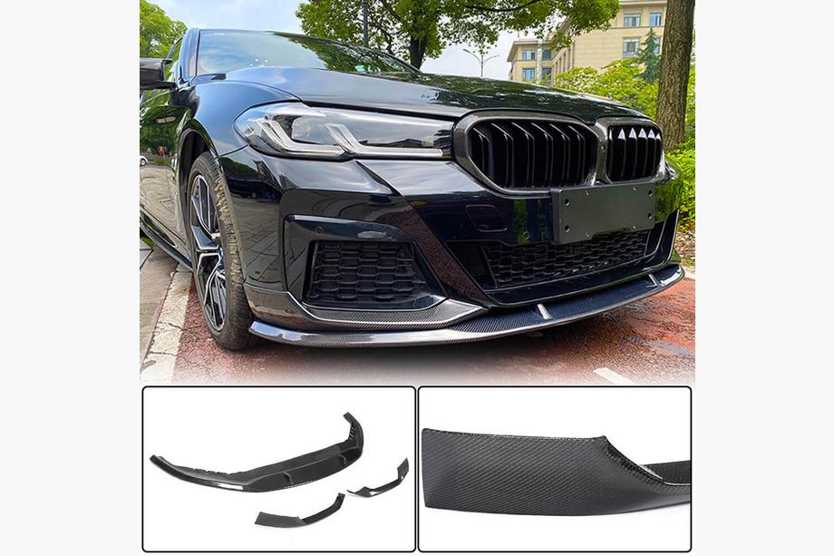 BMW 5-sarja G30/G31 2017–2023 Etupuskurin lipa Lip V1 (M-Sport 2021-2024, hiilikuitu) Image