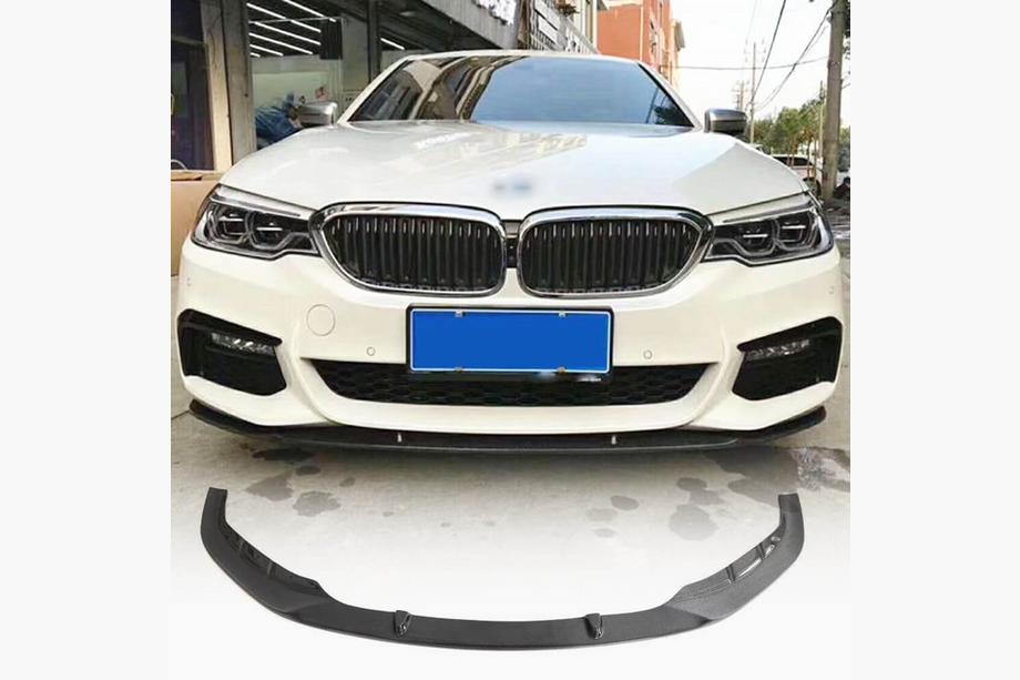 BMW 5-sarja G30/G31 2017–2023 Etupuskurin lippa Lip V3 (M-Sport 2017-2020, hiilikuitu) Kuva 1