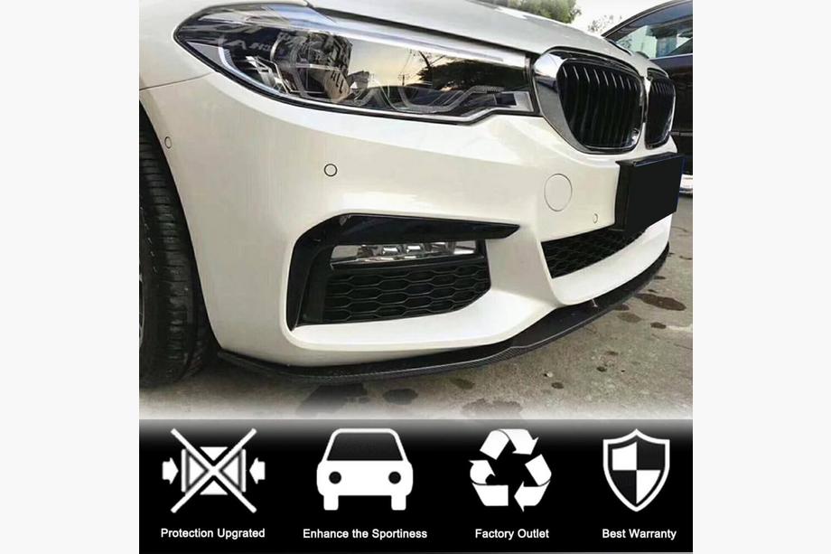 BMW 5-sarja G30/G31 2017–2023 Etupuskurin lippa Lip V3 (M-Sport 2017-2020, hiilikuitu) Kuva 2