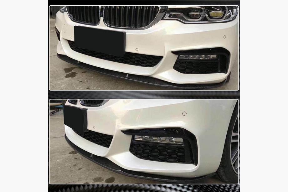 BMW 5-sarja G30/G31 2017–2023 Etupuskurin lippa Lip V3 (M-Sport 2017-2020, hiilikuitu) Kuva 3