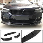 BMW 5-sarja G30/G31 2017–2023 Etupuskurin lip-spoileri Lip V4 (M-Sport 2017-2020, hiilikuitu) kuva 1