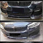 BMW 5-sarja G30/G31 2017–2023 Etupuskurin lip-spoileri Lip V4 (M-Sport 2017-2020, hiilikuitu) kuva 4