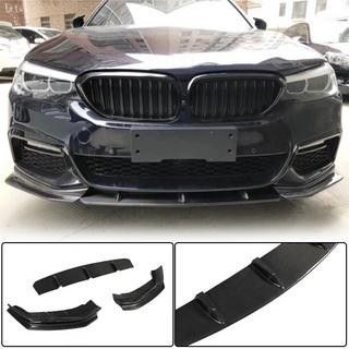 Etupuskurin lip-spoileri Lip V4 (M-Sport 2017-2020, hiilikuitu) BMW 5-sarja G30/G31 2017–2023 kuva 1