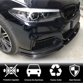 Etupuskurin lip-spoileri Lip V4 (M-Sport 2017-2020, hiilikuitu) BMW 5-sarja G30/G31 2017–2023 kuva 2