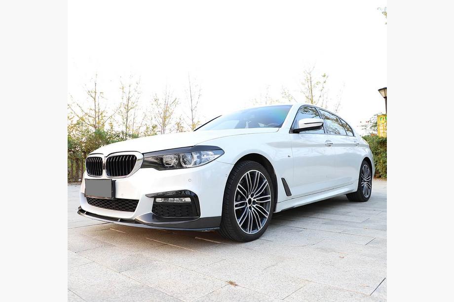 BMW 5-sarja G30/G31 2017–2023 Etupuskurin lipspoileri Lip V6 (M-Sport 2017-2020, hiilikuitu) Kuva 2