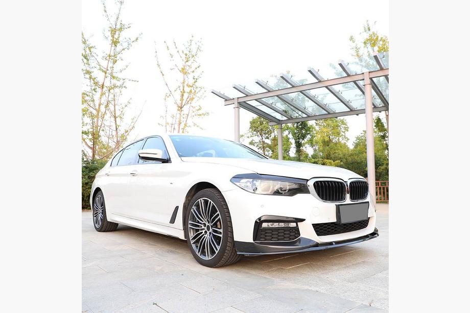BMW 5-sarja G30/G31 2017–2023 Etupuskurin lipspoileri Lip V6 (M-Sport 2017-2020, hiilikuitu) Kuva 3