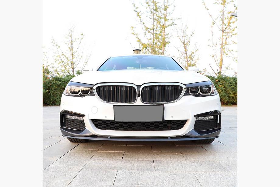 BMW 5-sarja G30/G31 2017–2023 Etupuskurin lipspoileri Lip V6 (M-Sport 2017-2020, hiilikuitu) Kuva 4