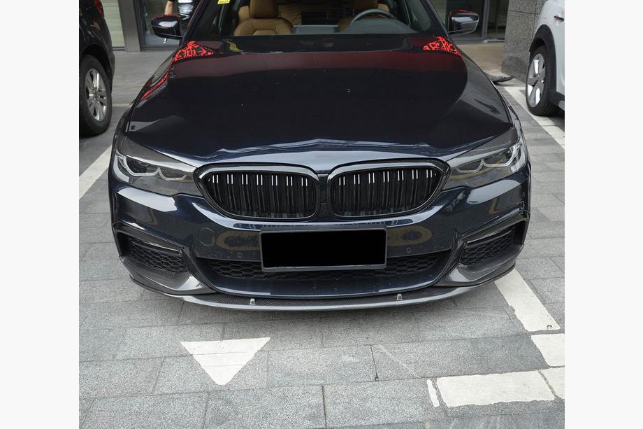 BMW 5-sarja G30/G31 2017–2023 Etupuskurin lipspoileri Lip V6 (M-Sport 2017-2020, hiilikuitu) Kuva 7