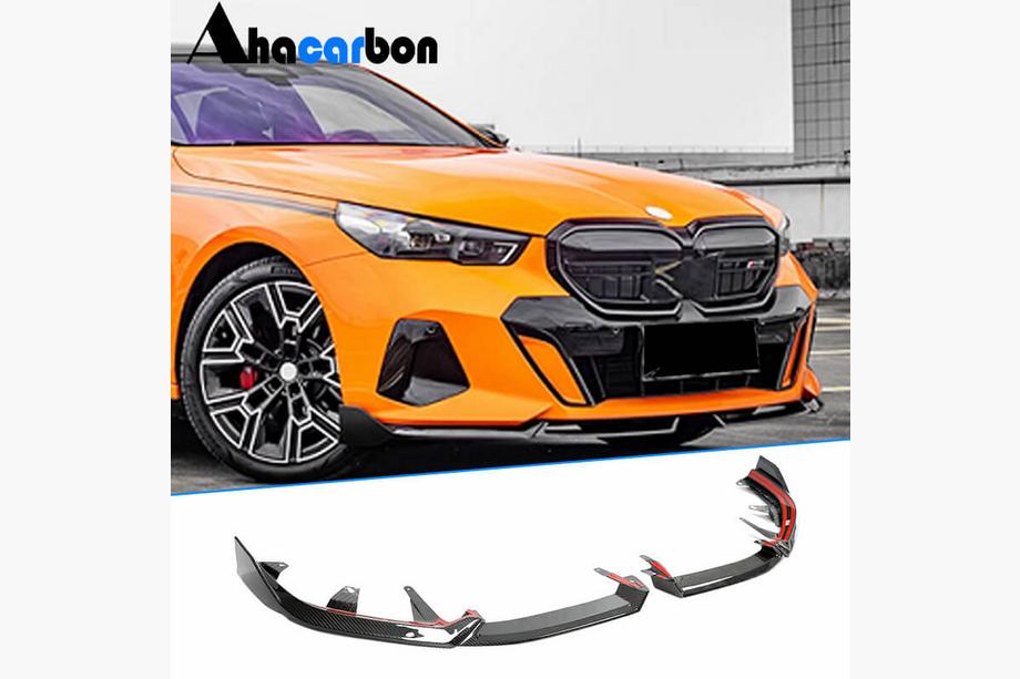 BMW 5/i5 -sarja G60/G60E/G61 2023– Etupuskurin lip-spoileri Lip (M-Sport, hiilikuitu) Image