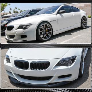 Etupuskurin lip-spoileri (M6, hiilikuitu) BMW 6-sarja E63/E64 2003–2010 kuva 4
