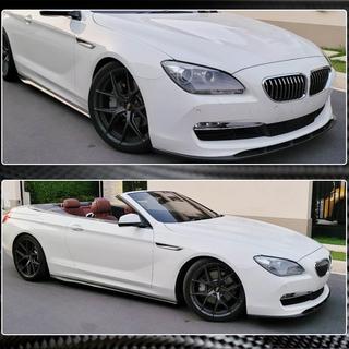 Etupuskurin lip-lippa Lip (Base 2011-2014, hiilikuitu) BMW 6-sarja F12/F13/F06 2011–2018 kuva 4