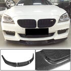 BMW 6-sarja F12/F13/F06 2011–2018 Etupuskurin lip-spoileri Lip V2 (M-Sport, hiilikuitu) kuva 1