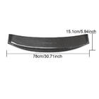 BMW 6-sarja F12/F13/F06 2011–2018 Etupuskurin lip spoilari V3 (M-Sport, hiilikuitu) kuva 6