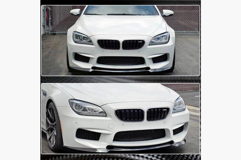 BMW 6-sarja F12/F13/F06 2011–2018 Etupuskurin lip-spoileri FRP V4 Kuva 5