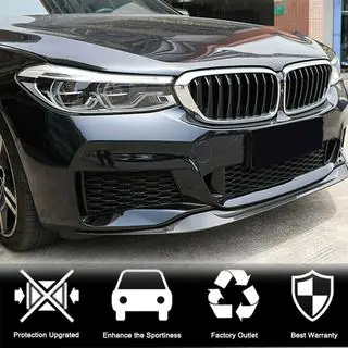 Etupuskurin lip-spoileri (M-Sport 2017-2020, hiilikuitu) kuva 3