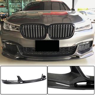 Etupuskurin lipspoileri Lip V1 (M-Sport 2016-2019, hiilikuitu) BMW 7-sarja G11/G12 2015–2022 kuva 1