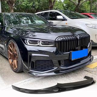 Etupuskurin lip-spoileri Lip V2 (M-Sport 2019-2022, hiilikuitu) BMW 7-sarja G11/G12 2015–2022 kuva 1