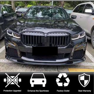 Etupuskurin lip-spoileri Lip V2 (M-Sport 2019-2022, hiilikuitu) BMW 7-sarja G11/G12 2015–2022 kuva 2