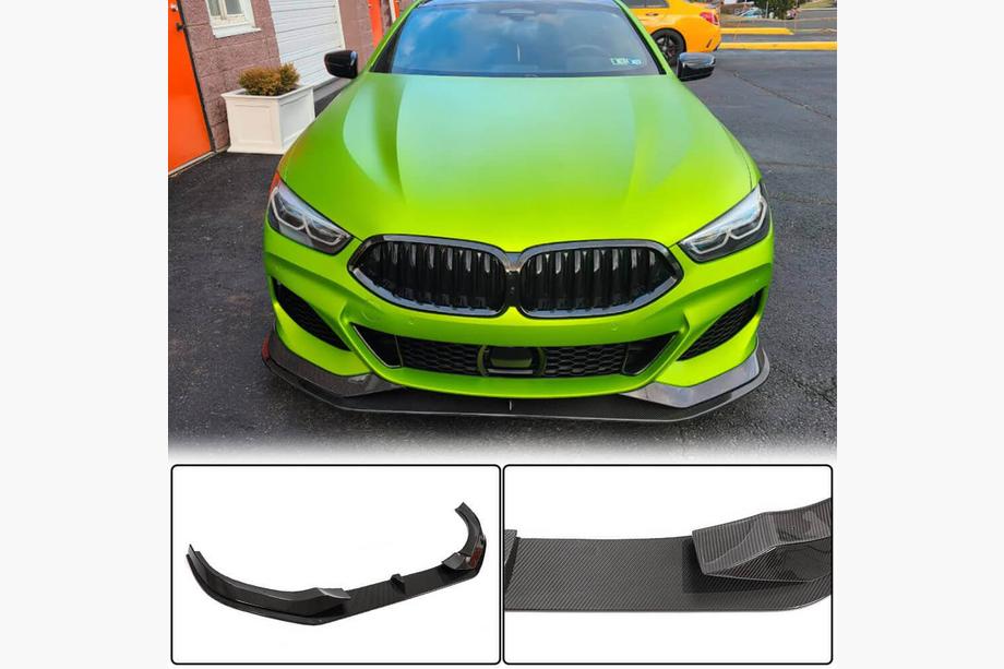 BMW 8-sarja G14/G15/G16 2018– Etupuskurin lippoileri Lip V1 (M-Sport, hiilikuitu) Image