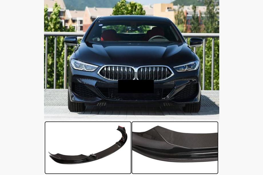 BMW 8-sarja G14/G15/G16 2018– Etupuskurin lip-spoileri Lip V2 (M-Sport, hiilikuitu) Image