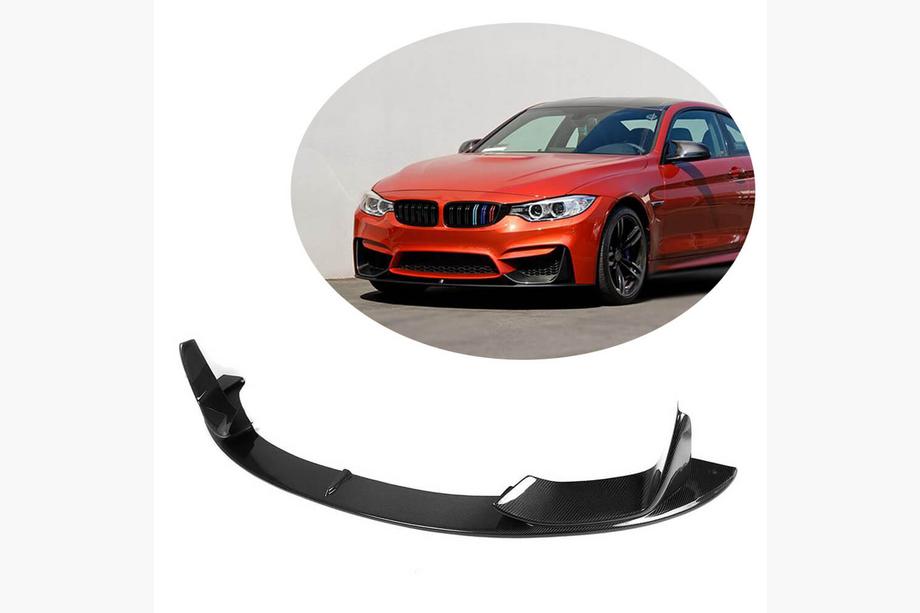 BMW 3-sarja F30/F31 2012–2019 Etupuskurin lipa Lip V4 (F80, hiilikuitu) Image