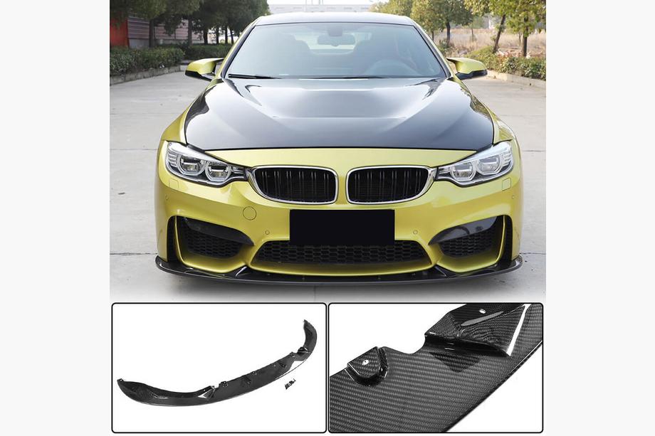 BMW 3-sarja F30/F31 2012–2019 Etupuskurin lipa Lip V1 (F80, hiilikuitu) Image