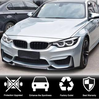 Etupuskurin lip-spoileri Lip V8 (F80, hiilikuitu) BMW 3-sarja F30/F31 2012–2019 kuva 2