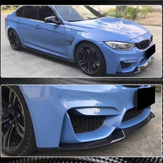 Etupuskurin lip-spoileri Lip V8 (F80, hiilikuitu) BMW 3-sarja F30/F31 2012–2019 kuva 4