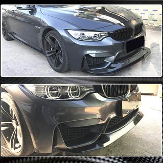Etuhelman lisäosa (front lip) Lip V1 (F82/F83, hiilikuitu) BMW 4-sarja F32/F33/F36 2012–2020 kuva 3