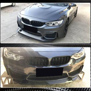 Etuhelman lisäosa (front lip) Lip V1 (F82/F83, hiilikuitu) BMW 4-sarja F32/F33/F36 2012–2020 kuva 4