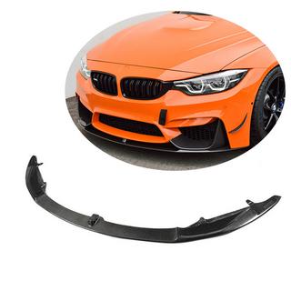 Etupuskurin lip-spoileri Lip V6 F82/F83 (hiilikuitu) BMW 4-sarja F32/F33/F36 2012–2020 kuva 1