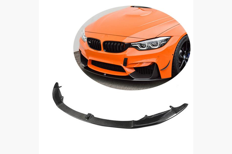 BMW 4-sarja F32/F33/F36 2012–2020 Etupuskurin lip-spoileri Lip V6 F82/F83 (hiilikuitu) Image