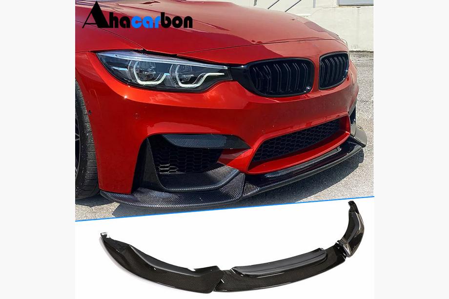 BMW 4-sarja F32/F33/F36 2012–2020 Etupuskurin lip-spoileri V10 (F82/F83, hiilikuitu) Image