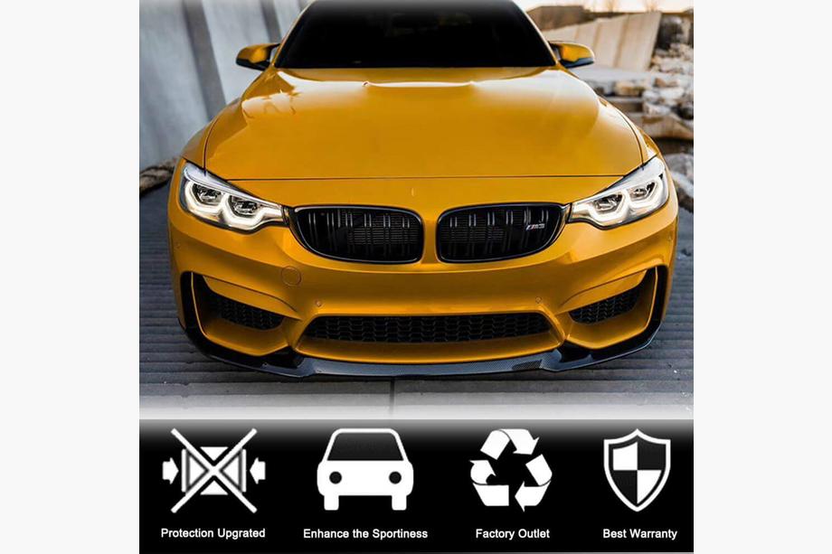 BMW 3-sarja F30/F31 2012–2019 Etupuskurin lipa Lip V14 (F80, hiilikuitu) Kuva 3