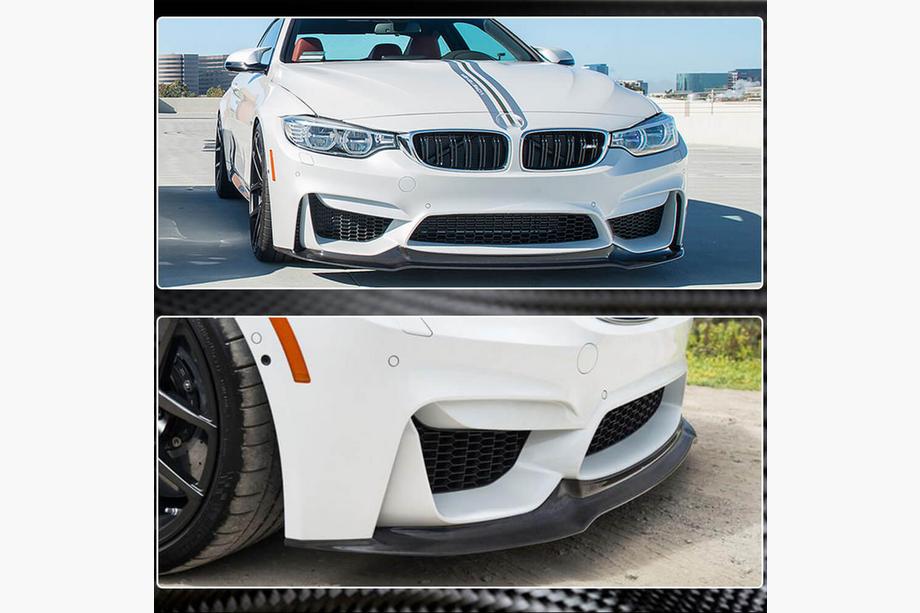 BMW 3-sarja F30/F31 2012–2019 Etupuskurin lip spoileri FRP V17 (F80) Kuva 4