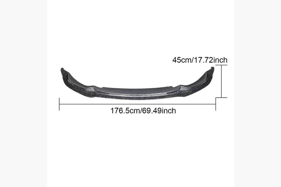 BMW 3-sarja F30/F31 2012–2019 Etupuskurin lip spoileri FRP V17 (F80) Kuva 7