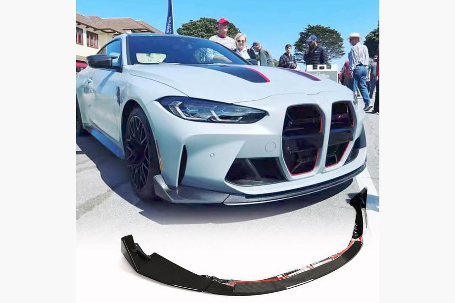 BMW 3-sarja G20/G21 2018– Etupuskurin lip-spoileri Lip V2 (G80, hiilikuitu) Image